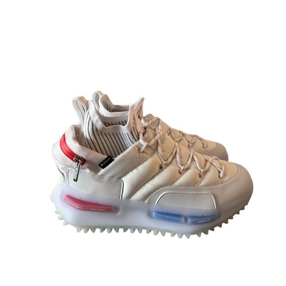 Moncler x Adidas NMD Runner - Sz 10.5 US Men Core White - Picture 1 of 10